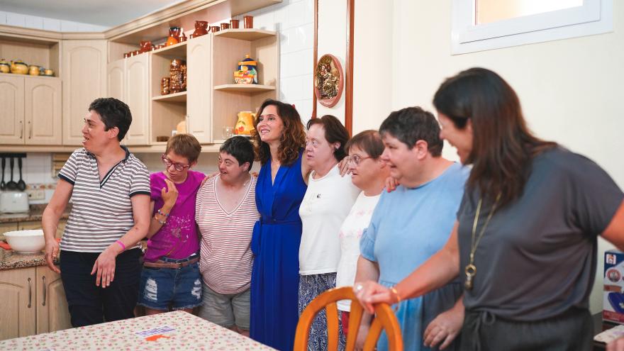 La presidenta Isabel Díaz Ayuso