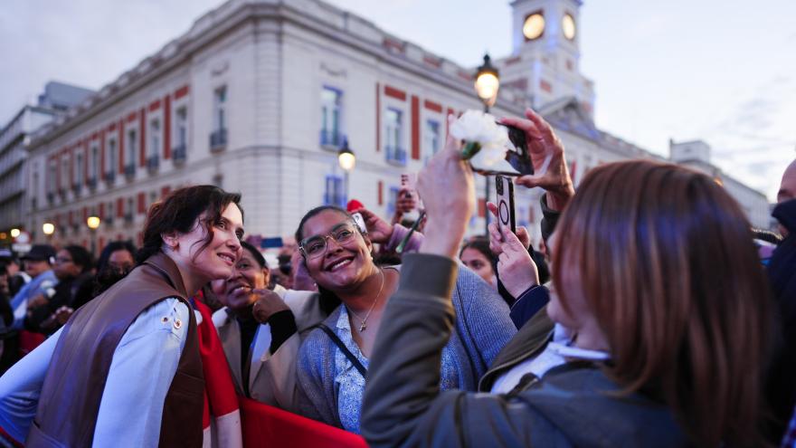La presidenta Isabel Díaz Ayuso