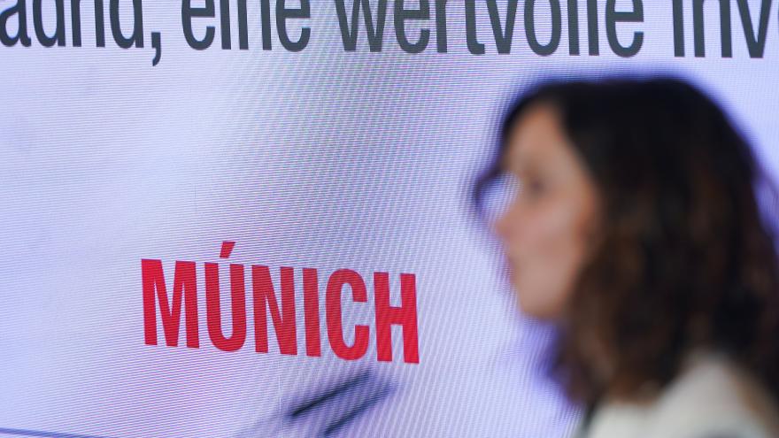 La presidenta Isabel Díaz Ayuso