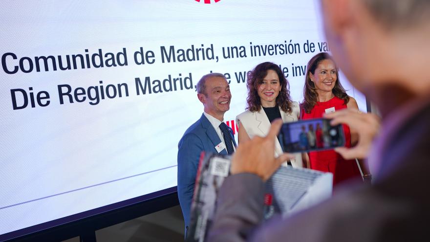 La presidenta Isabel Díaz Ayuso