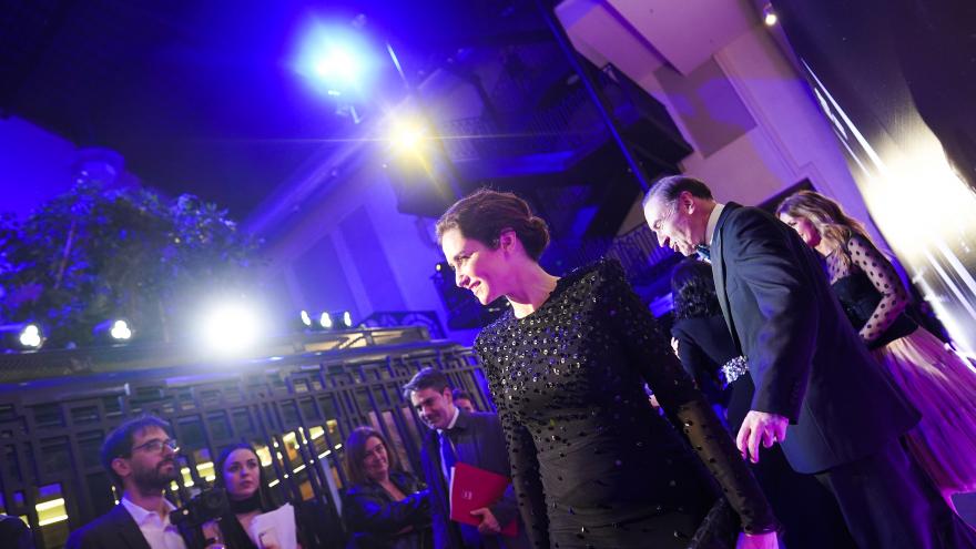 Díaz Ayuso celebra que la presencia de la mujer siga creciendo en todos los ámbitos y el trabajo por convivir en igualdad de oportunidades La presidenta durante los premios