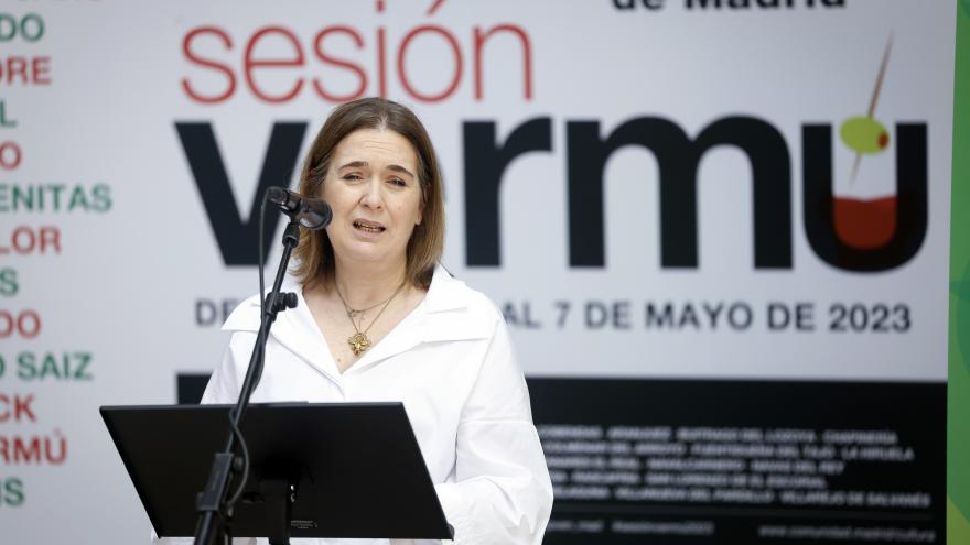 La consejera Marta Rivera durante su presentación