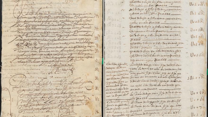 Imagen de Tasación de los bienes de Pompeo Leoni
