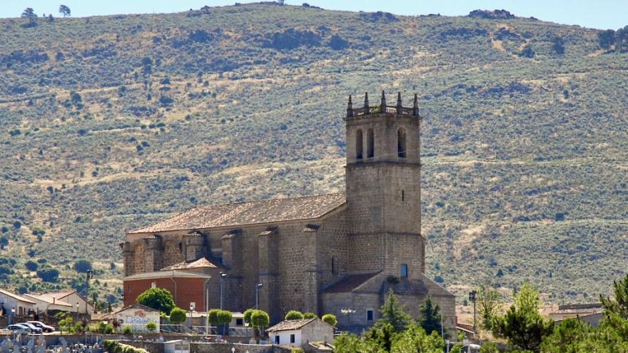 The parish church of the Assumption of Our Lady of Robledo de Chavela