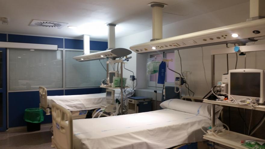 Unidad de Cuidados Críticos del Hospital  Santa Cristina