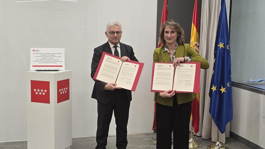 Convenio Comunidad de Madrid y AECOC  Acreditación Competencias Profesionales