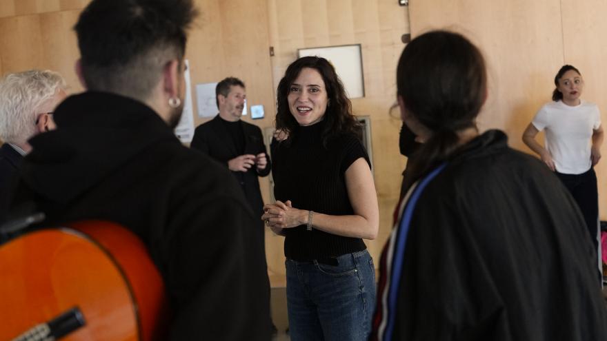 La presidenta Isabel Díaz Ayuso