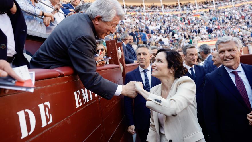 La presidenta Isabel Díaz Ayuso