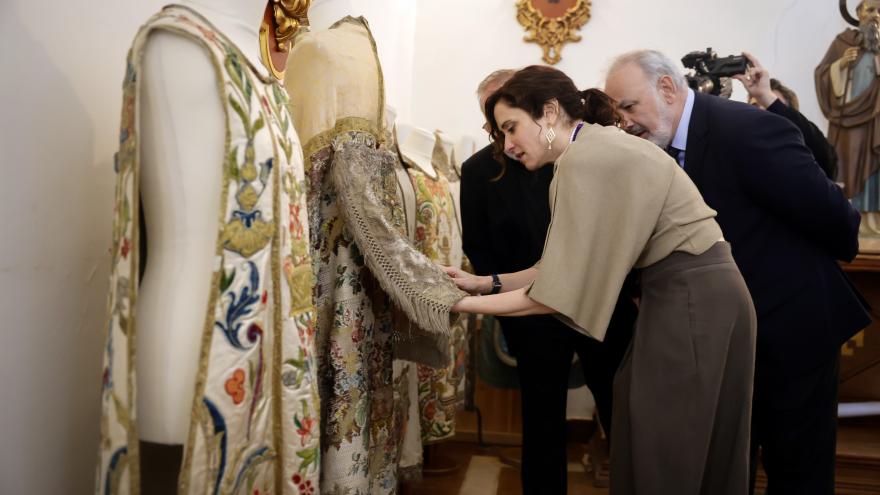 La presidenta Isabel Díaz Ayuso