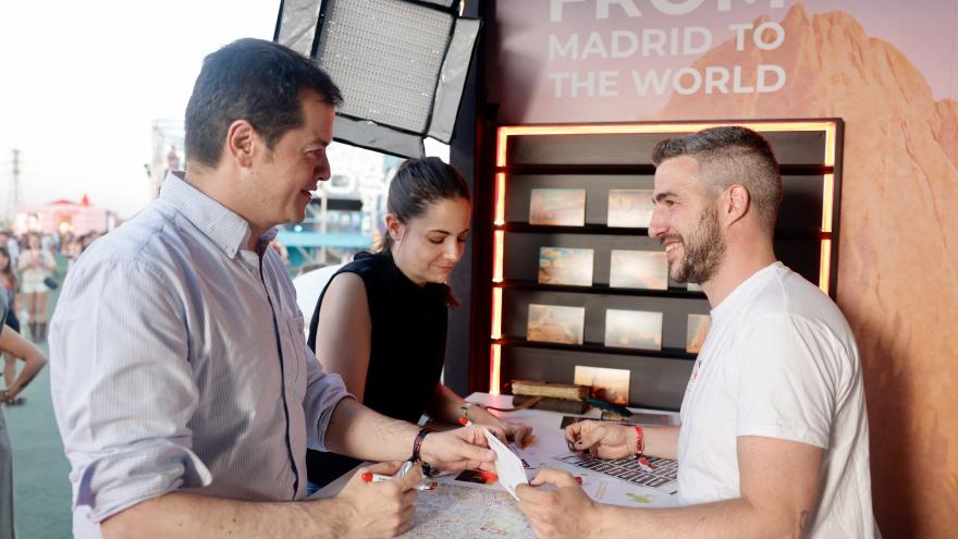 El viceconsejero Martín 