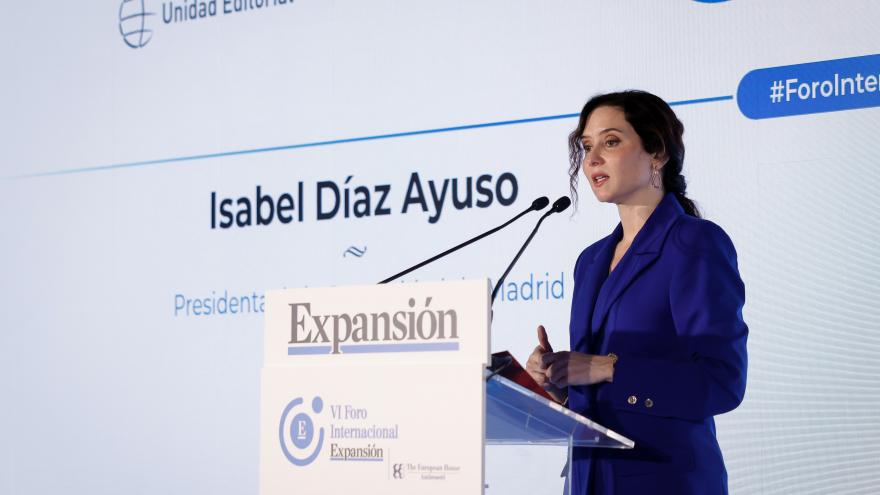 La presidenta Isabel Díaz Ayuso