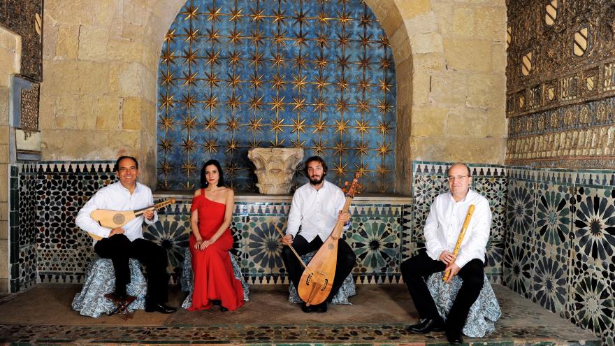 Los músicos de Aquel Trovar posando