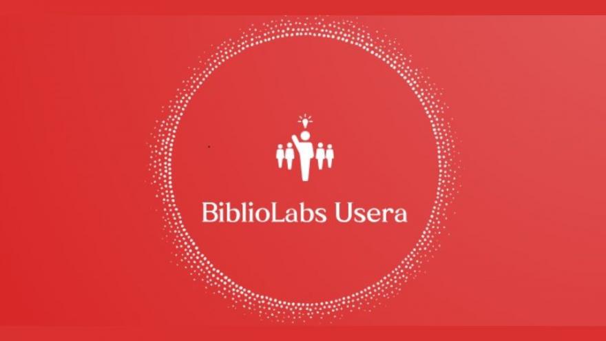 Logo rojo bibliolabs