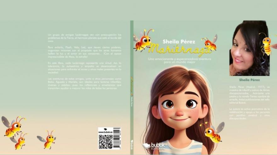 Portada y contraportada Mariérnaga de Sheila Pérez