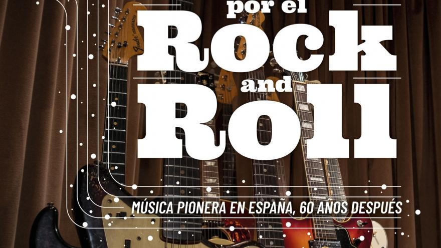 portada cartel todos juntos por el rock and roll