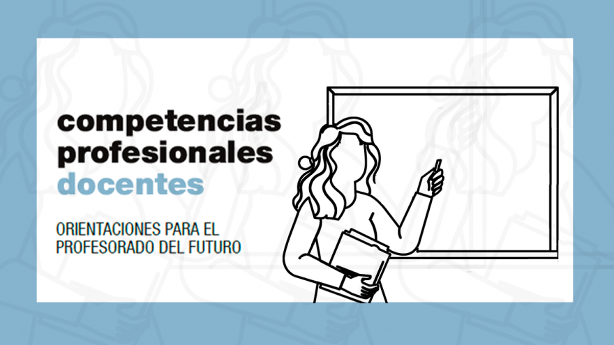 Logo libro Competencia docente