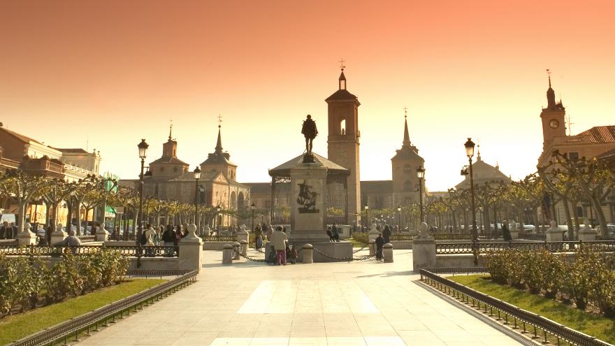 Plaza de Cervantes.Alcalá de Henares