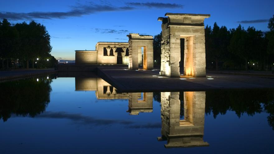 Templo egipcio de Debod. Madrid 