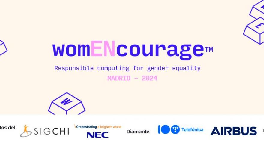 Cartel del congreso de la ACM womENcourage