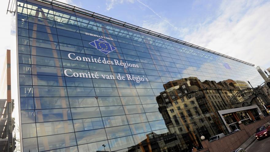Comité de las Regiones. Edificio Jacques Delors. Bruselas