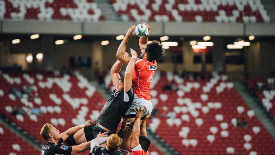 Imagen equipo de rugby jugando