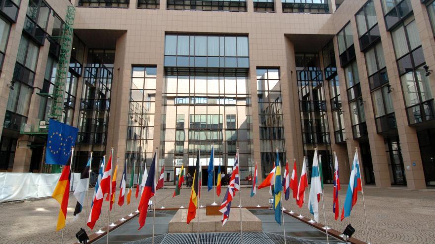 Edificio Justus Lipsius. Consejo de la Unión Europea. Bruselas. © European Communities, 2004 / Source: EC - Audiovisual Service / Photo: Christian La