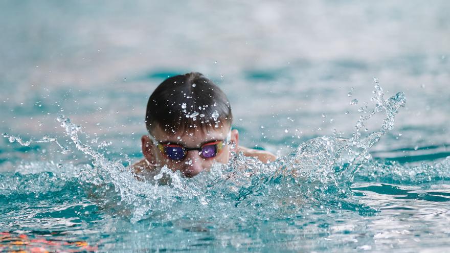 Deportista natación