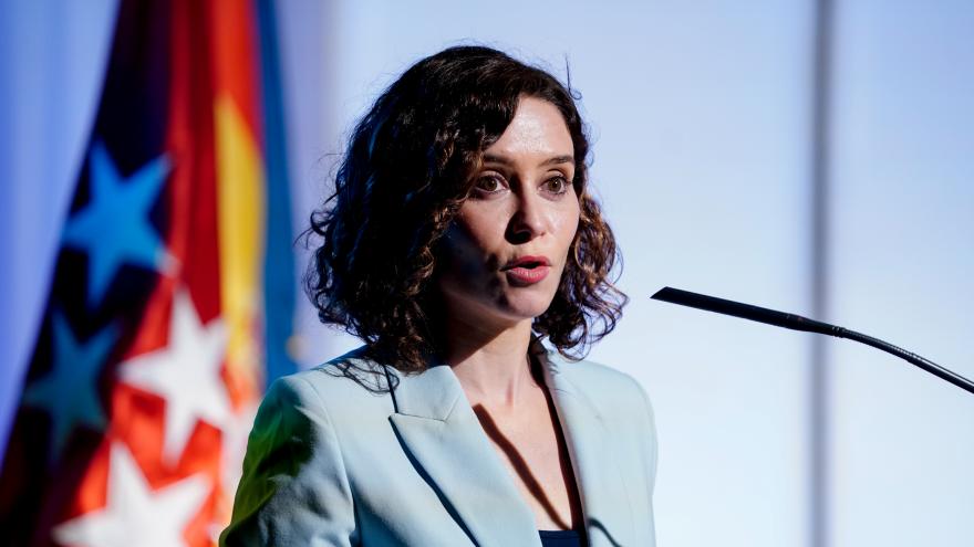 La presidenta durante su discurso