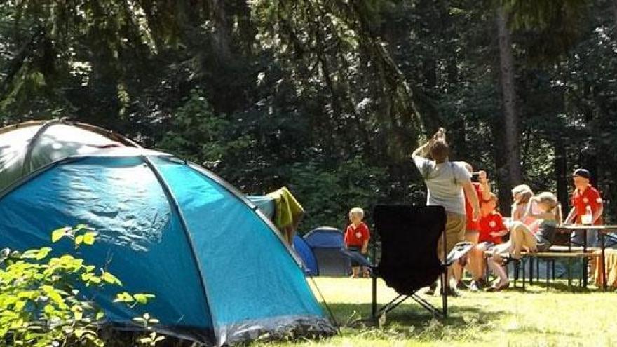 imagen de un camping