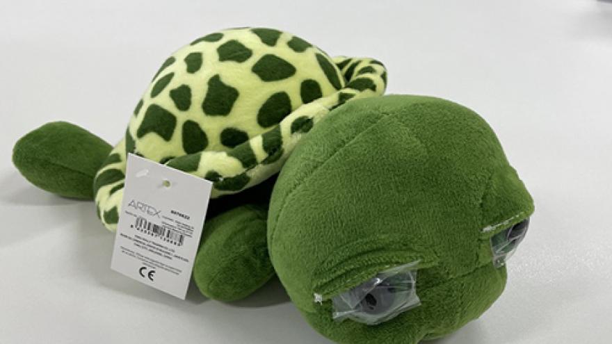 alerta tortuga peluche