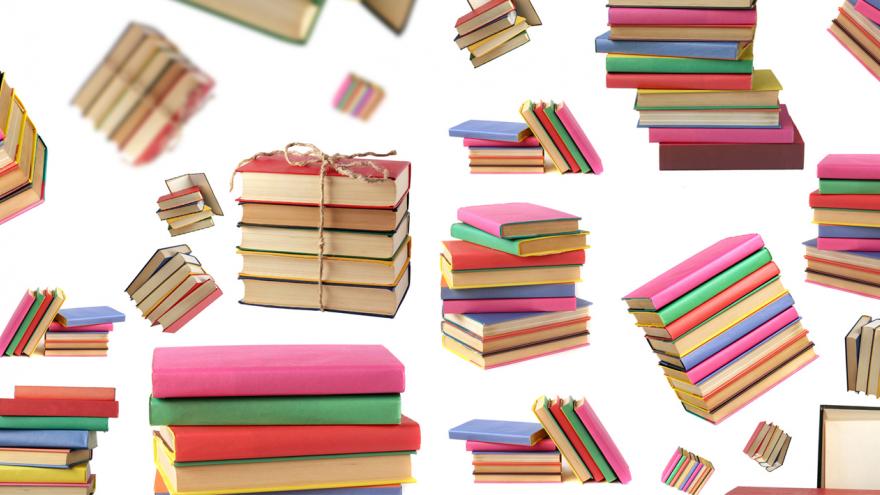 Libros flotando