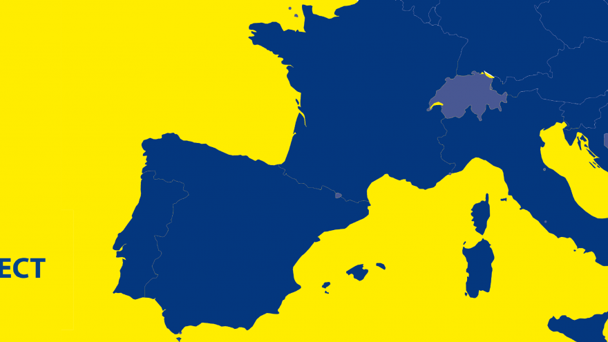 Mapa de la UE