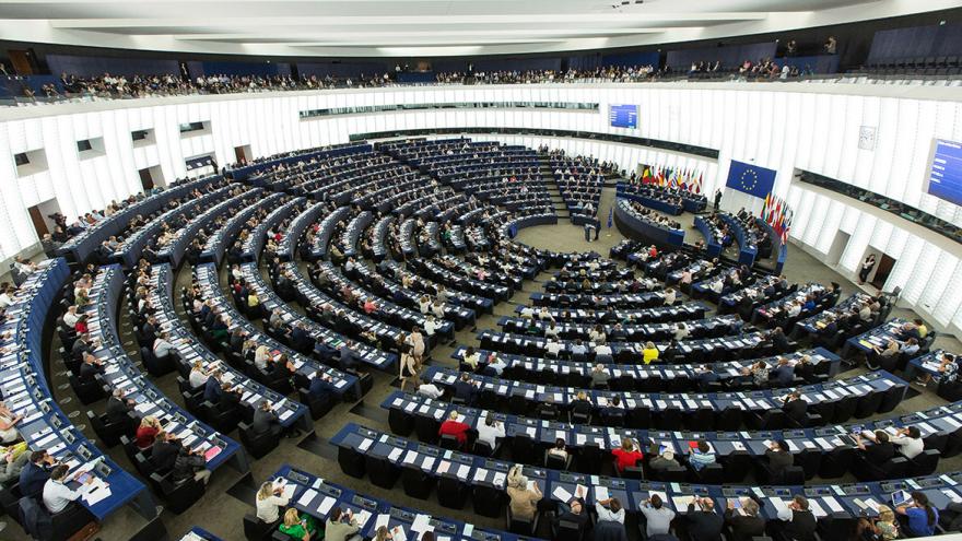 Hemiciclo del Parlamento Europeo en Estrasburgo