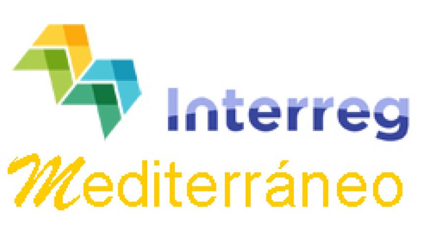 Logotipo de la Comisión Europea y la leyenda Interreg Mediterráneo