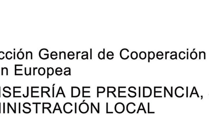 Logotipo de la Dirección General de Cooperación con el Estado y la Unión Europea