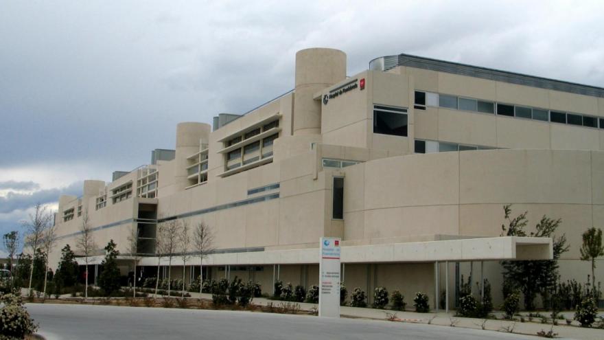 Fachada del Hospital Universitario de Fuenlabrada