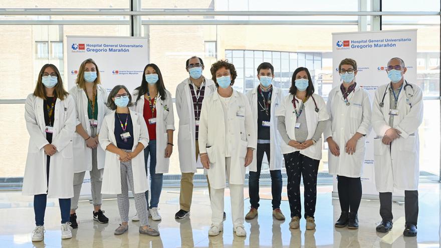 profesionales sanitarios del hospital gregorio marañón