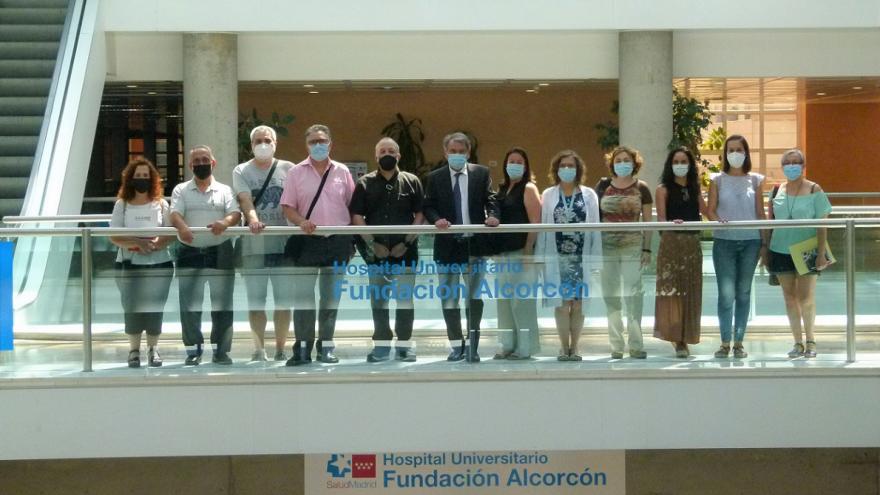 Constitución de la Comisión de Pacientes con el gerente de la Fundación Alcorcón