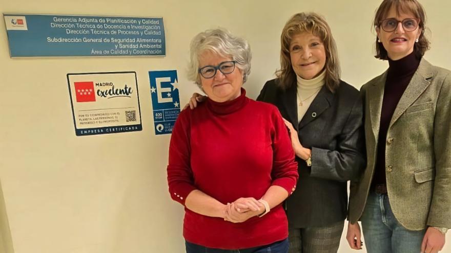 Reunión de responsables de Calidad con la presidenta de la Asociación Diabetes Madrid