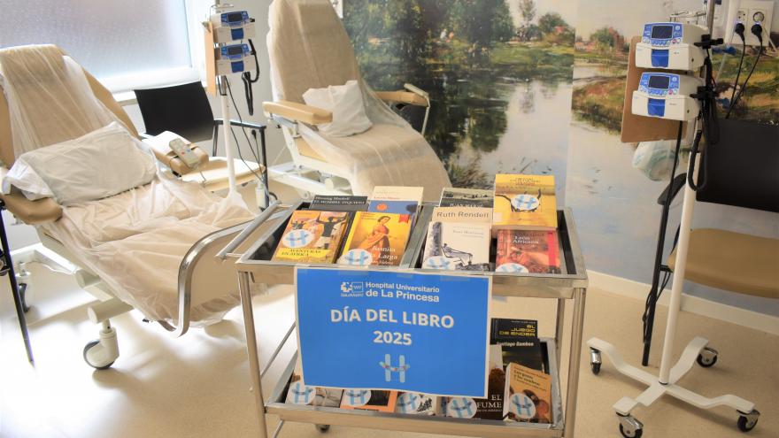 Día del libro en el Hospital de La Princesa