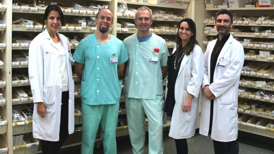 Equipo Farma OPERA del Hospital de Fuenlabrada