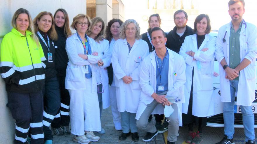 Equipo Farmacia y Unidad de Hospitalización a domicilio