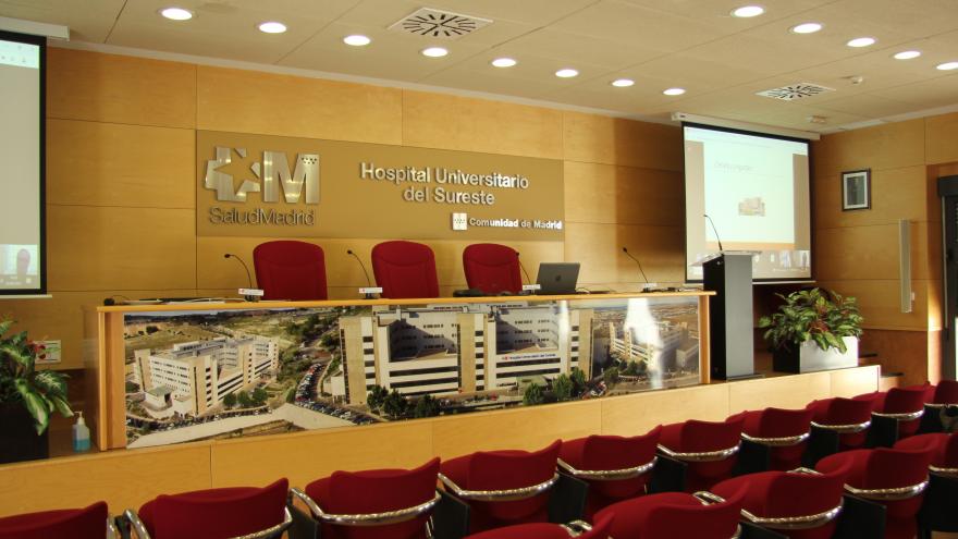 Salón de actos del hospital