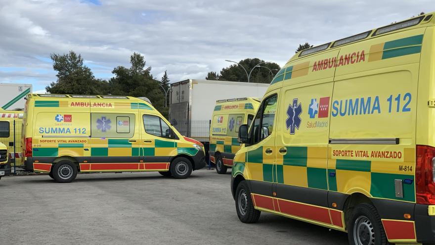 La flota de Ambulancias de Soporte Vital Avanzado del SUMMA 112