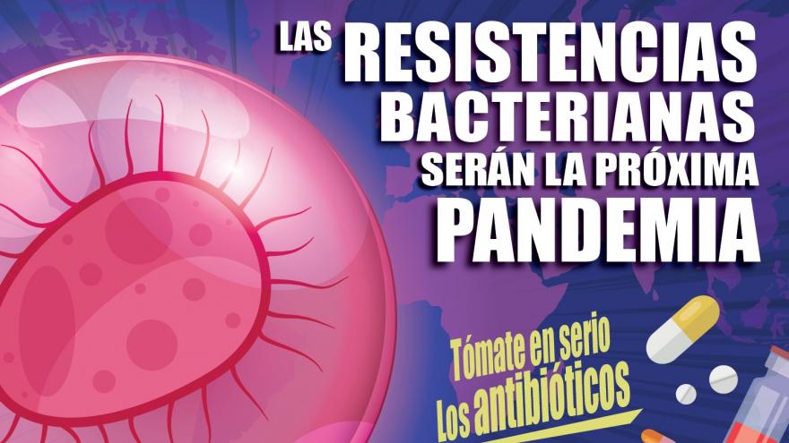 Tomate en serio lo antibióticos