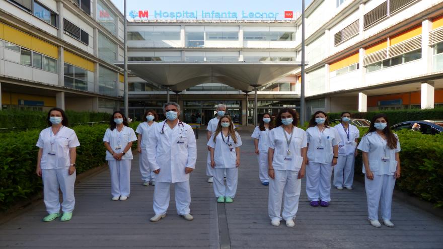 Profesionales del Servicio de Alergología del Hospital Universitario Infanta Leonor