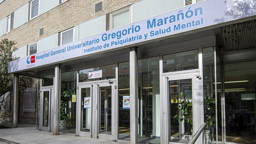 entrada al instituto de psiquiatría del hospital gregorio marañón
