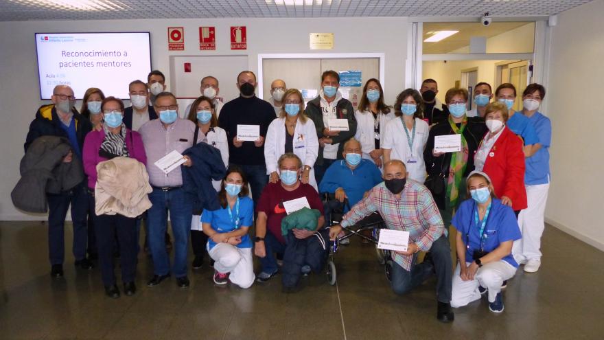 Reconocimiento Pacientes Mentores Hospital Universitario Infanta Leonor