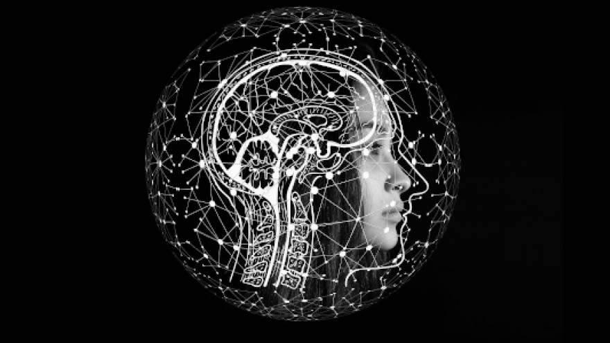 Iconic image of the brain