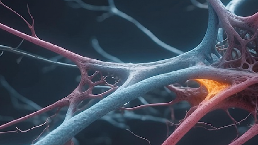 Imagen icónica de una neurona